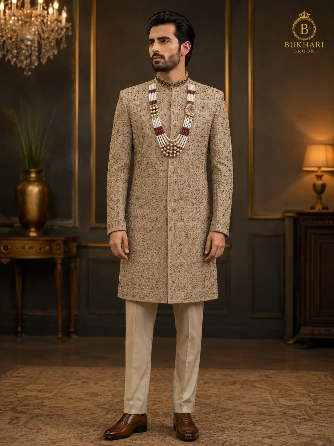 sherwani Barat Ceremony Main Wedding DayRoyal-Themed Weddings